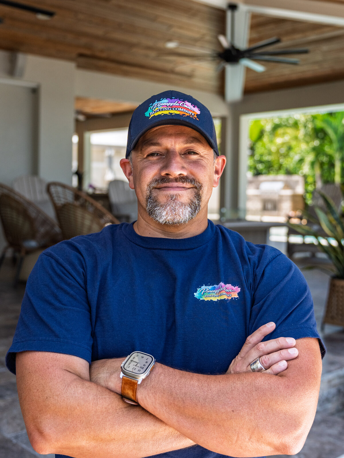 J. Martin Galvan, owner of Pineapple Cove Painting Company